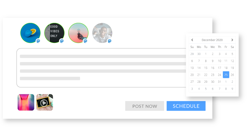 Mastodon posts scheduling